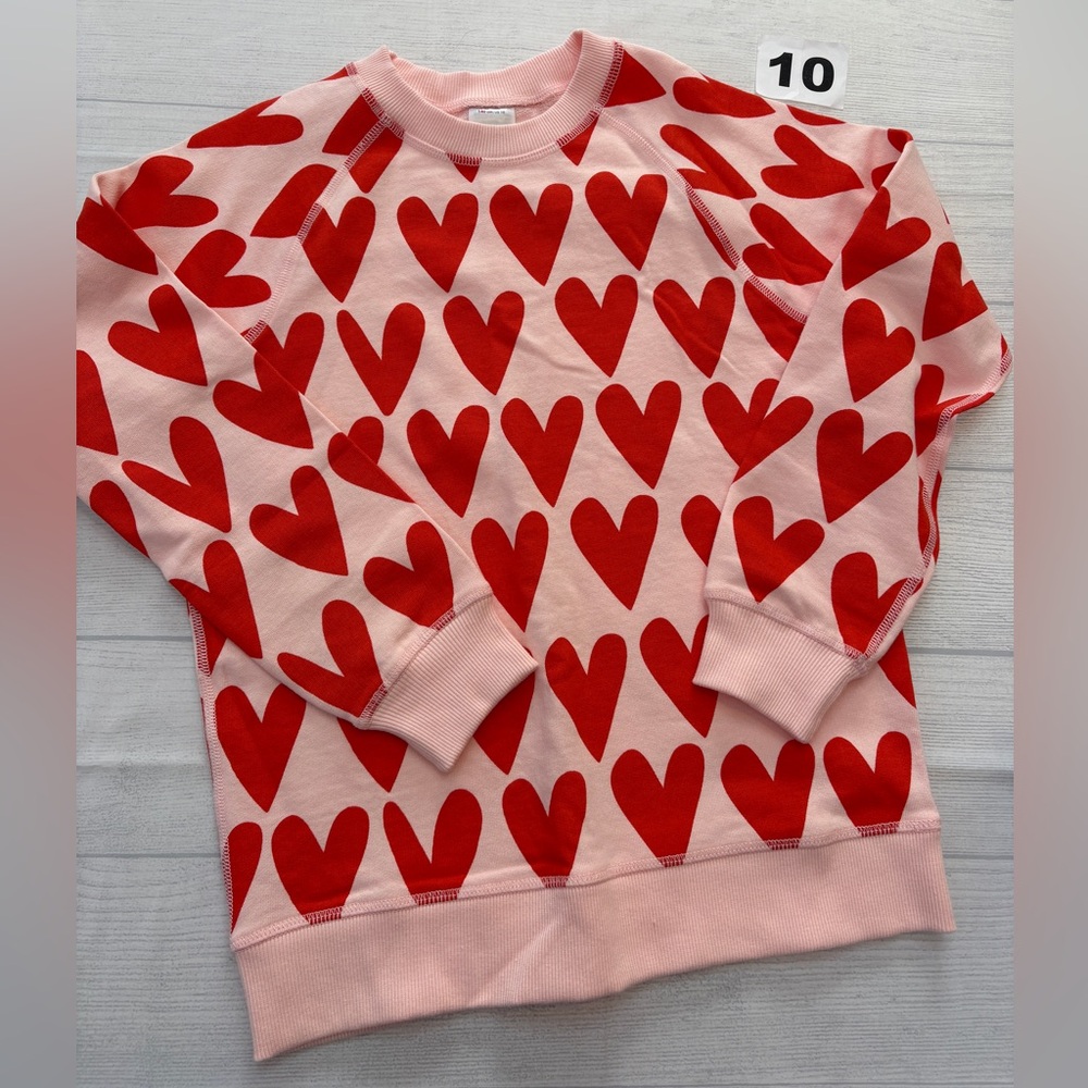 Hanna Andersson Pink and Red Sweatshirt
